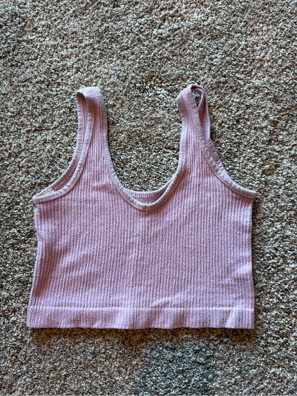 Urban Outfitters Ribbed Lilac Tank Top
